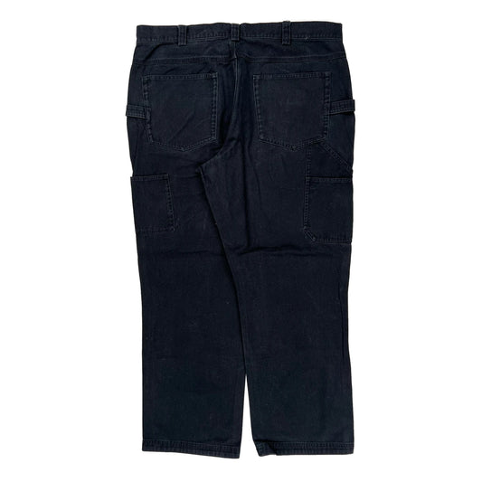 Duluth Cargo Pants - 36W 30L Black Cotton