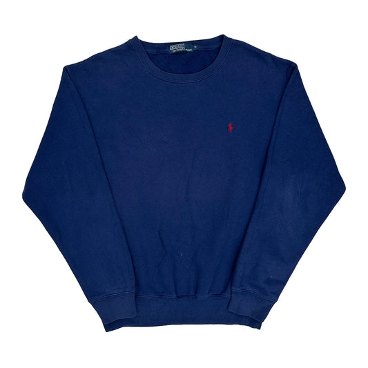 Polo By Ralph Lauren Sweatshirt - Medium Blue Cotton