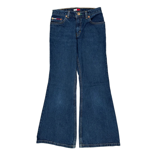 Age 10 Tommy Hilfiger Flared Jeans - Medium Blue Denim