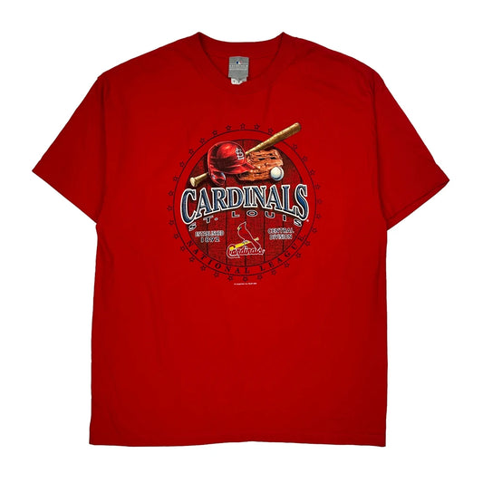 St. Louis Cardinals Mlb T-Shirt - XL Red Cotton