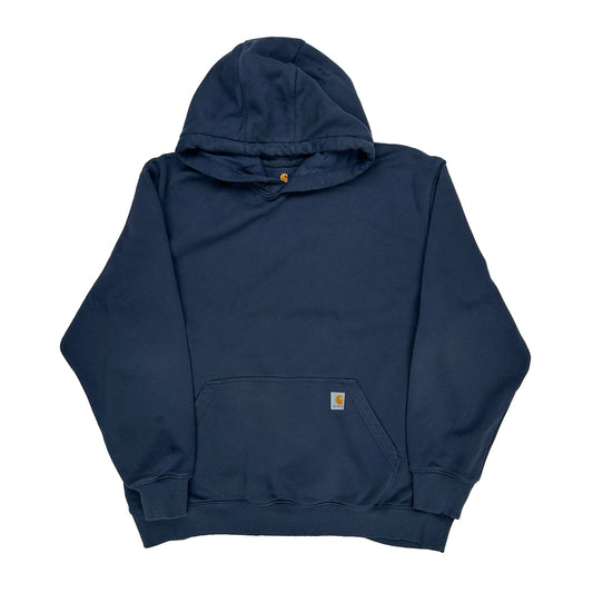 Carhartt Hoodie - 2XL Blue Cotton