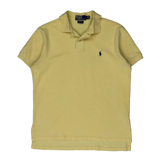 Polo By Ralph Lauren Polo Shirt - Large Yellow Cotton