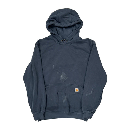 Rain Defender Carhartt Hoodie - Medium Blue Cotton