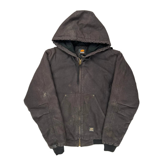 Berne Jacket - Medium Brown Cotton