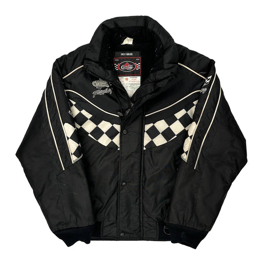 Racing Choko Graphic Ski Jacket - Small Black Polyester