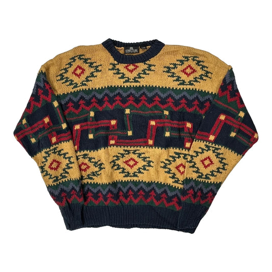 Structure Jumper - XL Multicoloured Cotton