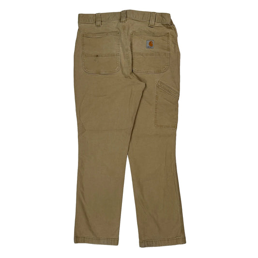 Carhartt Carpenter Trousers - 31W 30L Beige Cotton