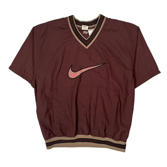 Nike Windbreaker - Medium Burgundy Nylon