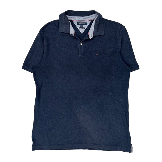 Tommy Hilfiger Polo Shirt - XL Navy Cotton