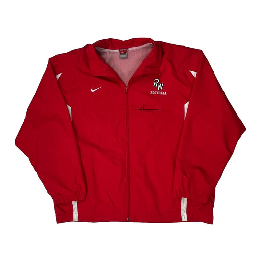 Vintage Rw Football Nike Football Track Jacket - 2XL Red Polyester