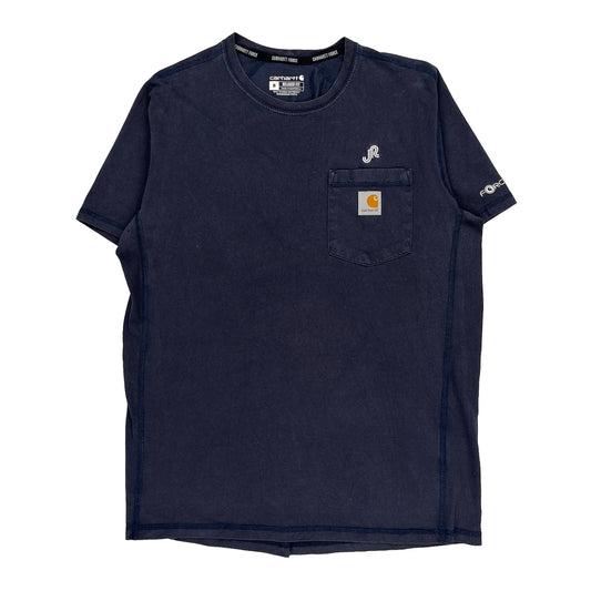 Carhartt T-Shirt - Medium Blue Cotton