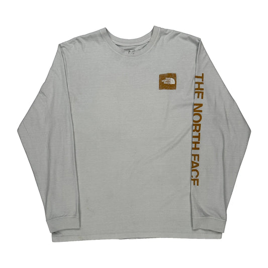 Fine Alpine Equipment The North Face Long Sleeve T-Shirt - 2XL Grey Cotton