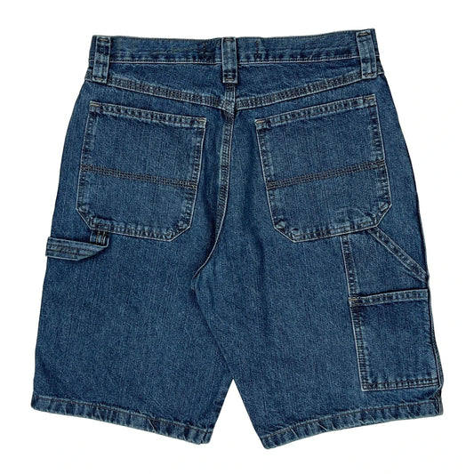 Wrangler Carpenter Denim Shorts - 30W 9L Blue Denim