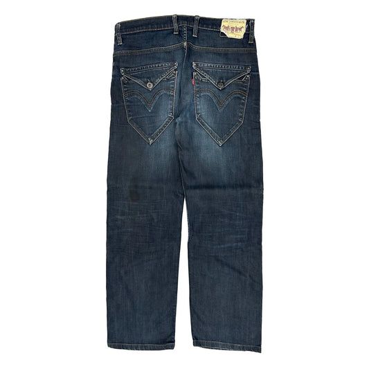 Vintage 503 Levis Jeans - 35W 30L Dark Wash Denim
