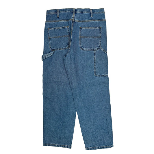 Unbranded Carpenter Jeans - 34W 30L Blue Cotton