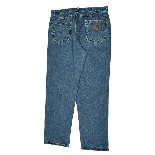 Carhartt Jeans - 36W 34L Blue Cotton
