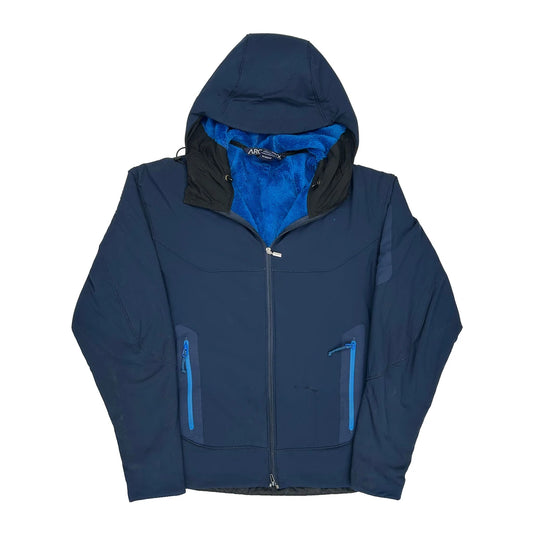 Arc''Teryx Hyllus Softshell Jacket - Large Blue Polyester