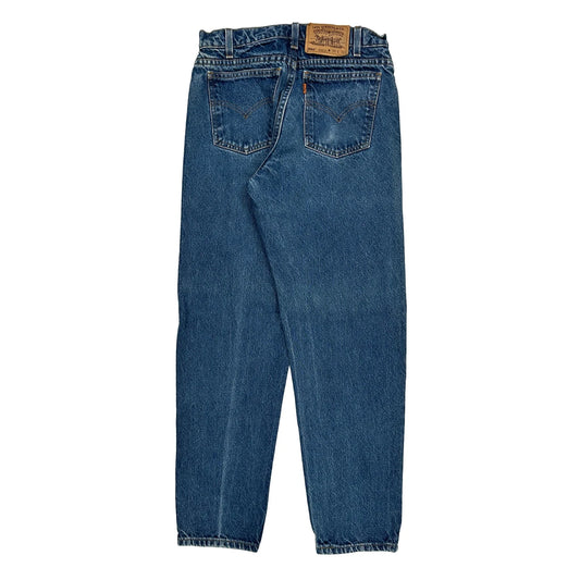 Levis 550 Jeans - 28W 32L Blue Cotton