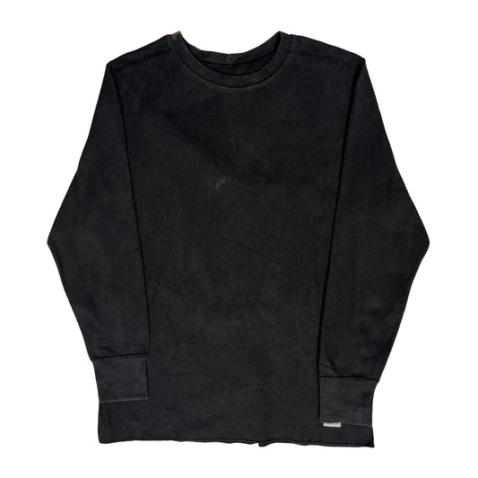 Carhartt Long Sleeve T-Shirt - XL Black Cotton