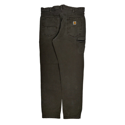 Carhartt Carpenter Trousers - 34W 33L Brown Cotton