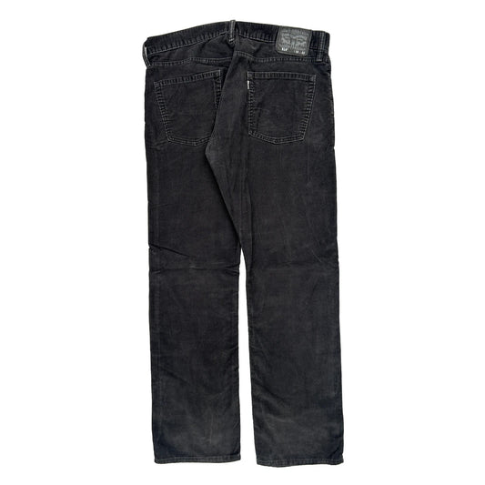 Levis Jeans - 36W 32L Black Cotton