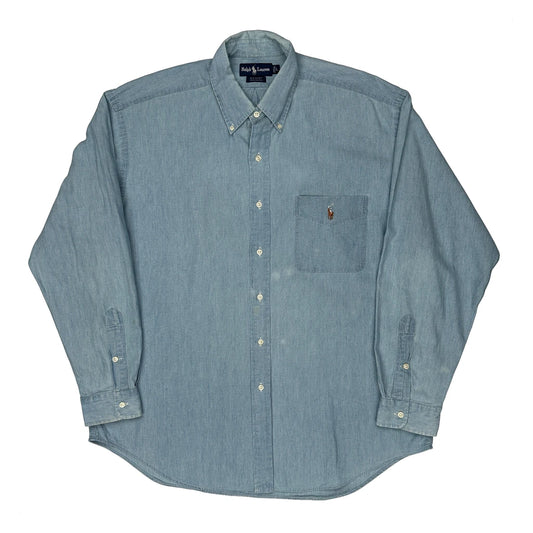 Big Shirt Ralph Lauren Shirt - Large Blue Cotton