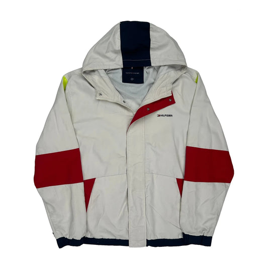 Tommy Hilfiger Windbreaker - 2XL White Polyester
