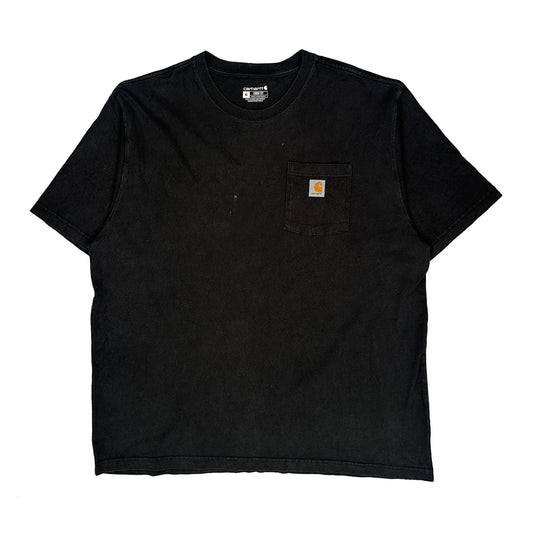 Carhartt T-Shirt - XL Black Cotton