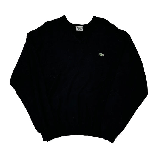 Lacoste Jumper - XL Black Wool