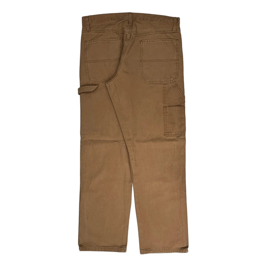 Unbranded Carpenter Trousers - 33W 32L Brown Cotton