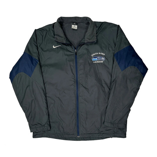 Seahawks Nike College Windbreaker - XL Grey Nylon