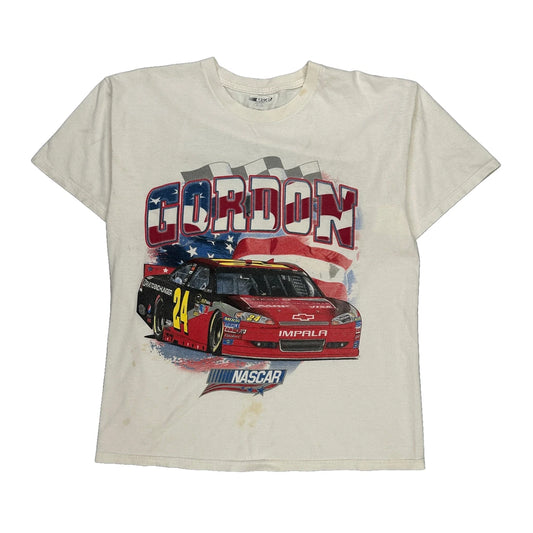 Gordon Nascar Nascar T-Shirt - Large Blue Cotton