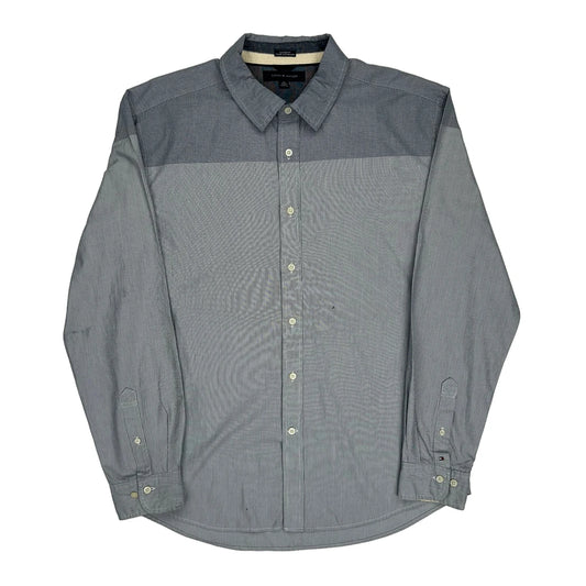 Tommy Hilfiger Shirt - XL Grey Cotton