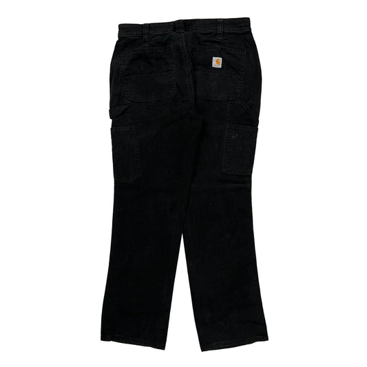 Carhartt Carpenter Trousers - 32W 31L Black Cotton
