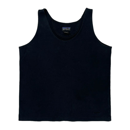 Patagonia Vest - Large Black Cotton