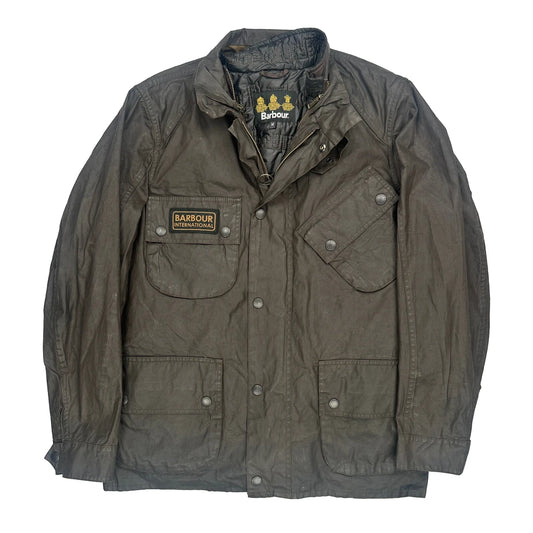 Barbour Wax Jacket - Medium Brown Cotton
