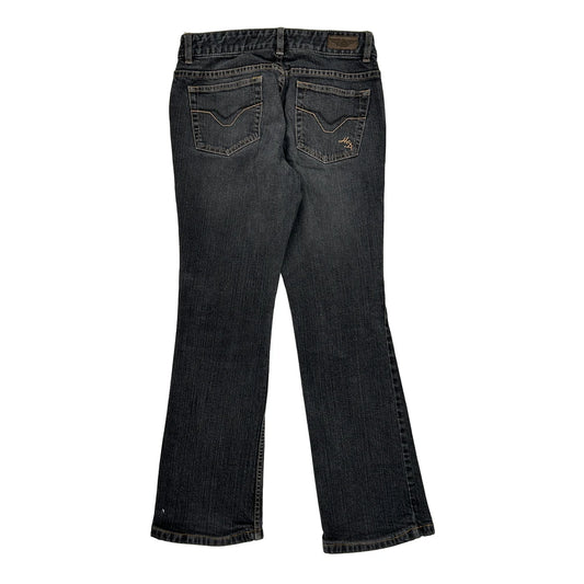 Harley Davidson Boot Cut Jeans - 28W US 4 Gray Denim