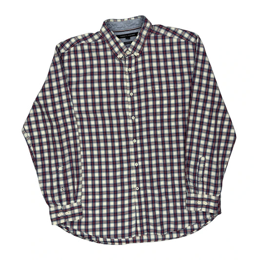Tommy Hilfiger Checked Shirt - XL Multicoloured Cotton