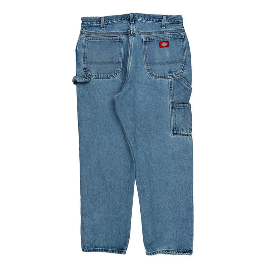Dickies Carpenter Jeans - 34W 30L Blue Cotton