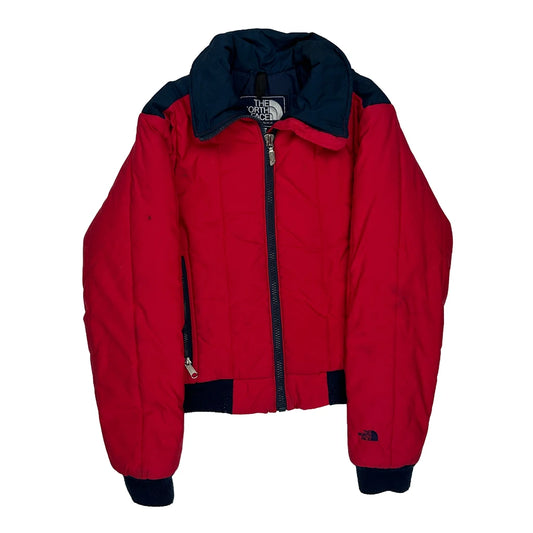 Made In USA The North Face Puffer - Medium Red Polyester