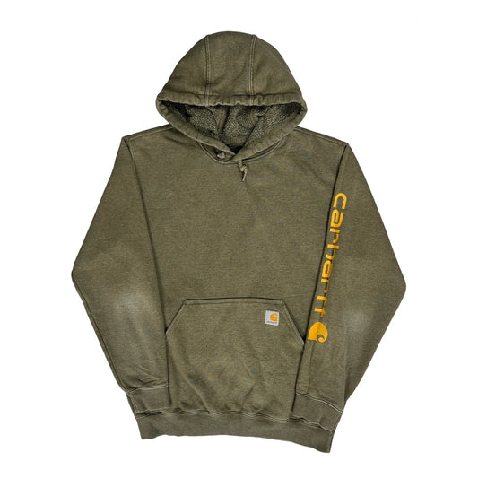 Carhartt Hoodie - Medium Green Cotton