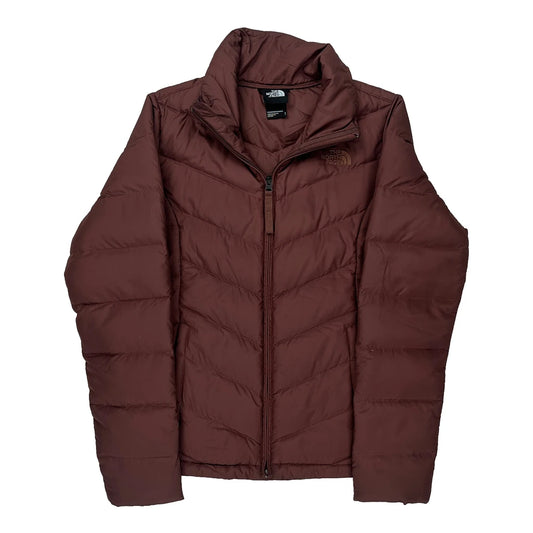 550 Fill The North Face Puffer - Small Brown Polyester