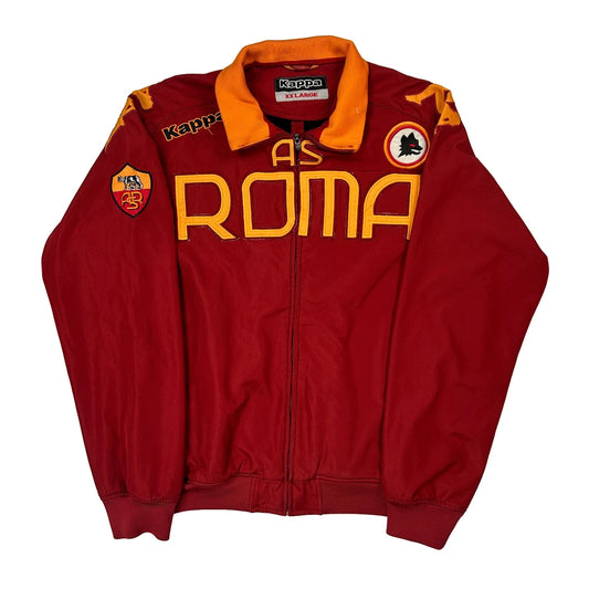As Roma Kappa Football Track Jacket - 2XL Orange Polyester