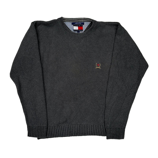 Tommy Hilfiger Jumper - Medium Grey Cotton