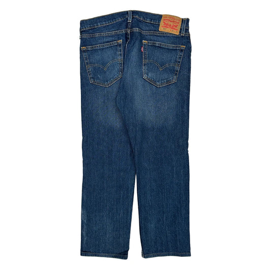 Levis 505 Jeans - 35W 29L Blue Cotton
