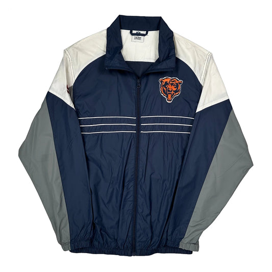 Chicago Bears Nfl Windbreaker - Large Navy Polyester