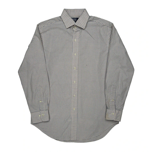 Polo By Ralph Lauren Checked Shirt - Medium Blue Cotton
