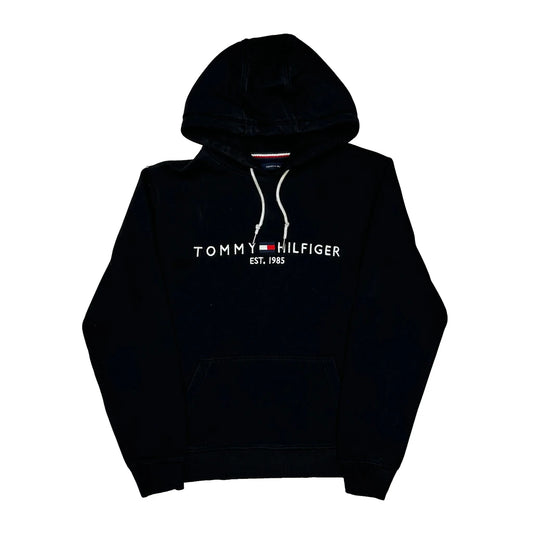 Tommy Hilfiger Hoodie - Medium Black Cotton