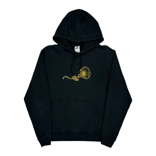 Nike Sb Hoodie - Large Black Cotton