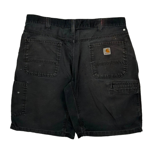 Carhartt Carpenter Shorts - 34W 10L Black Cotton